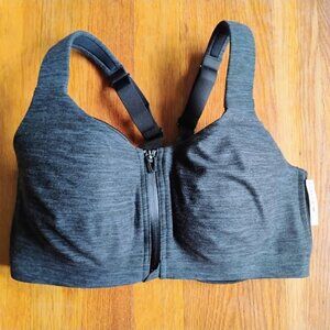 VICTORIA'S SECRET KNOCKOUT HIGH IMPACT FRONT-CLOSE SPORT BRA SIZE 34DD NWT